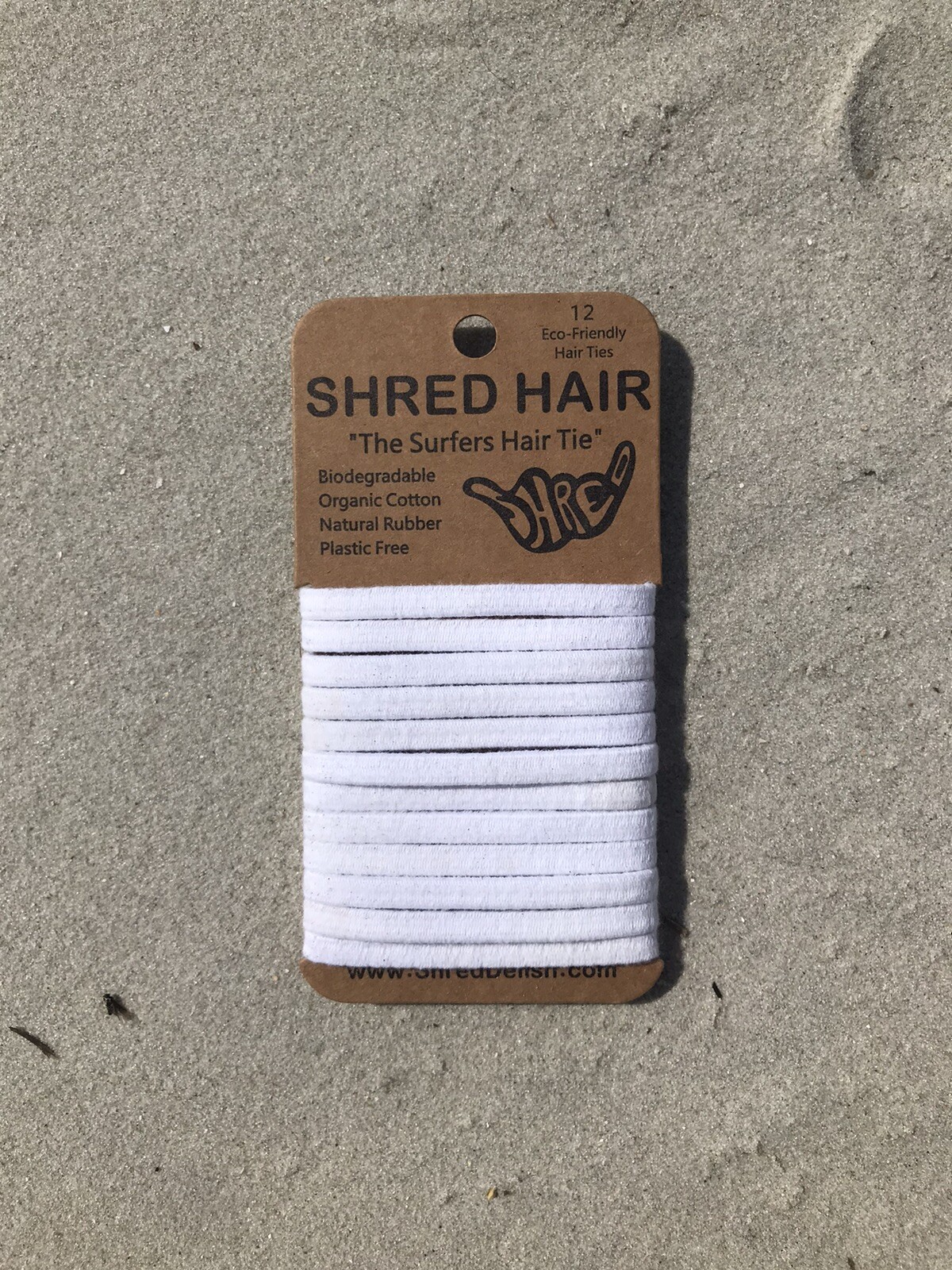 Shred Hair Ties | Biodegradable Elastic Hair Ties | Plastic Free | Eco Friendly