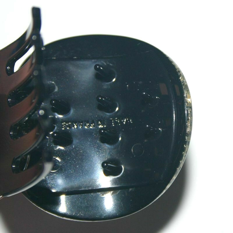 Navarro Hair Claw Oval Round Curved Beak Women Jaw Clip Teeth New Made in France