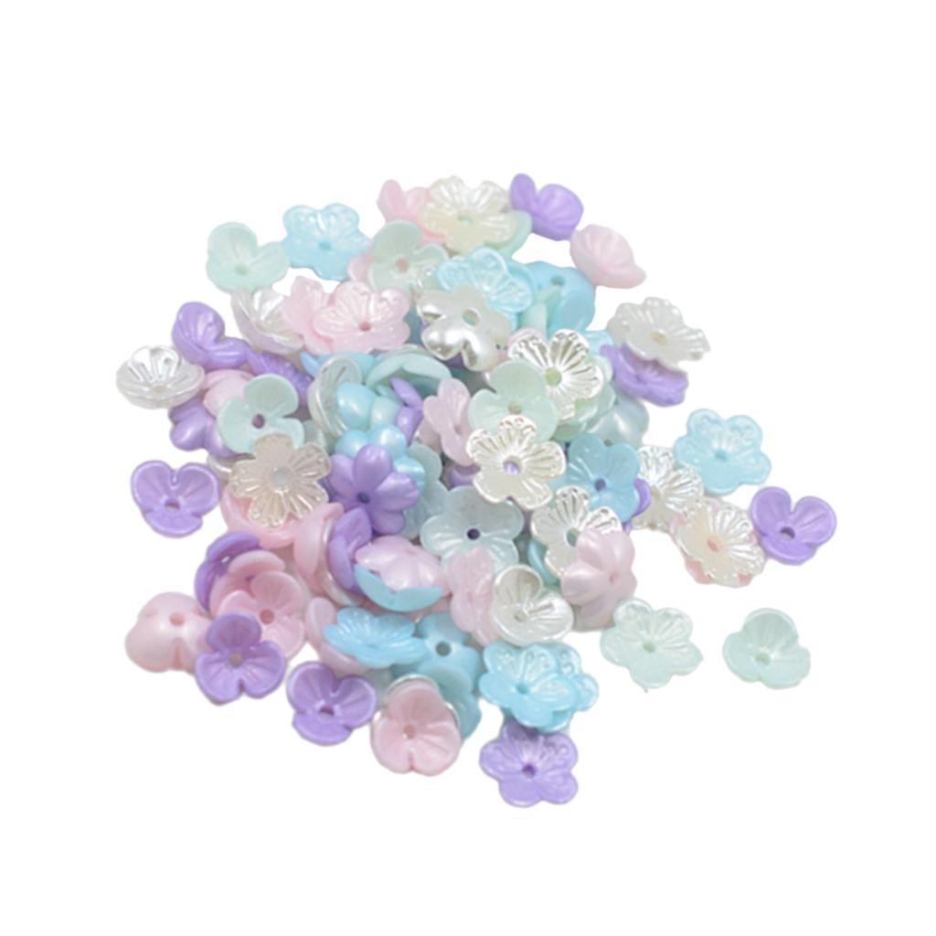 100 Pieces Multicolor Shape Accessory Garment Decor