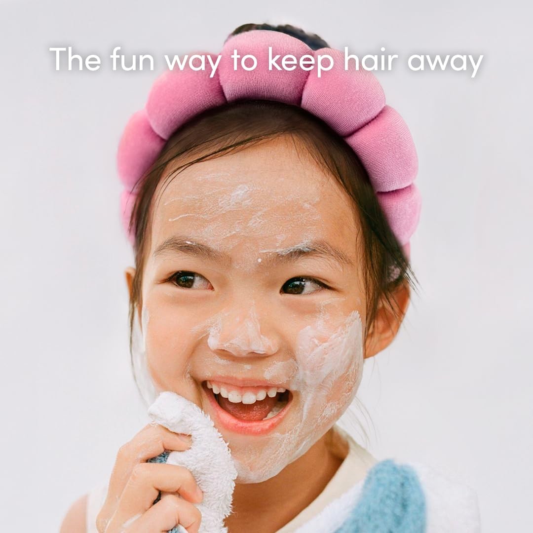 Kids Spa Headband: Soft, Adorable Terry Fabric Spa Headbands for Girls – Styl…