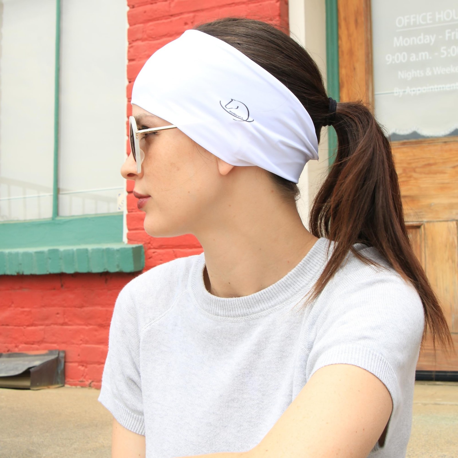 Equestrian Headbands Designed to Wick Moisture and Protect Hair Under Helmets…