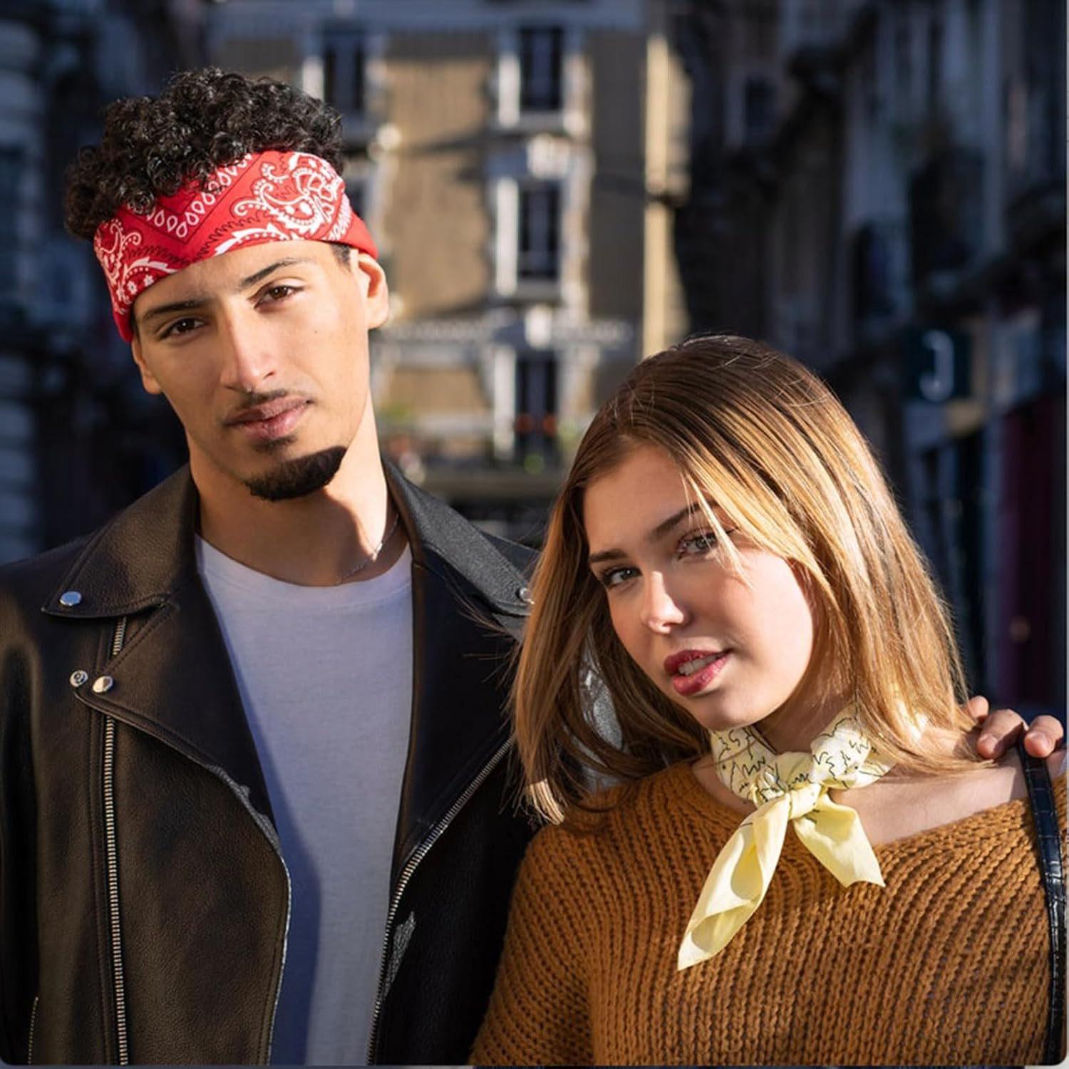 Unisex Paisley Bandanas Bulk Multi Purpose Headband Cowboy Wrap Scarf Unisex