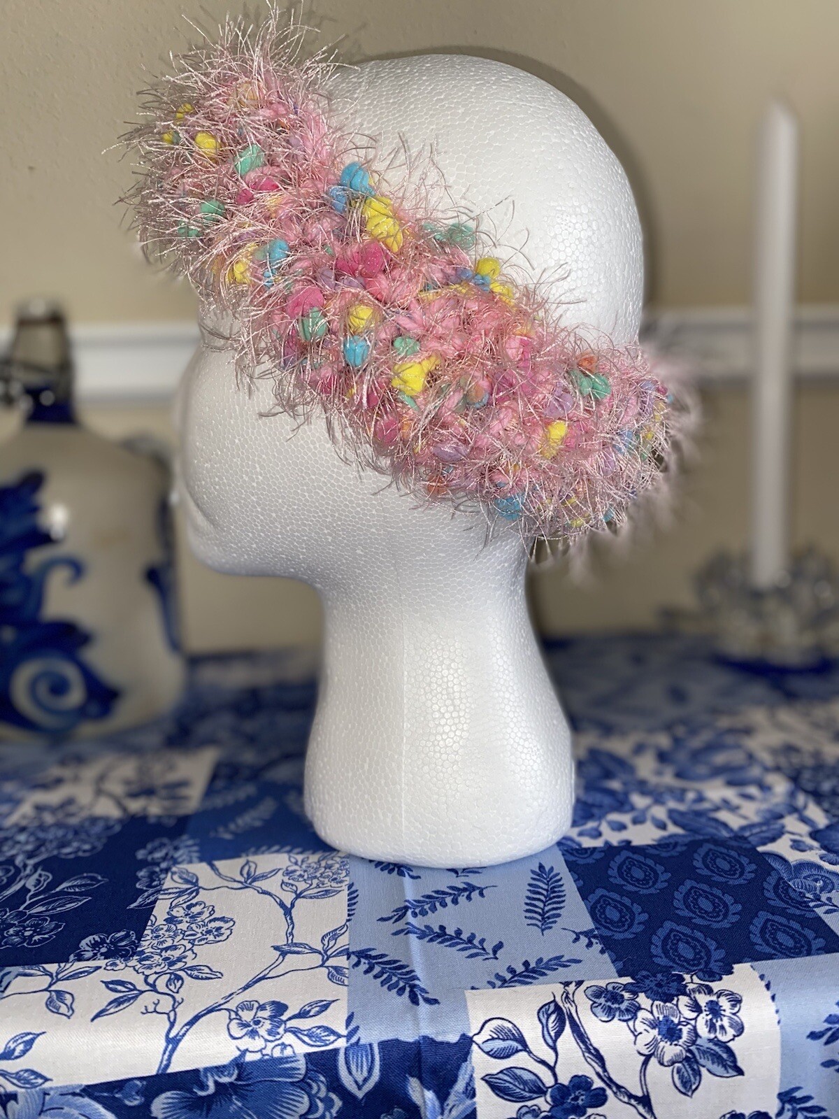 Soft Pastels Themed Crochet Headbands – Handmade
