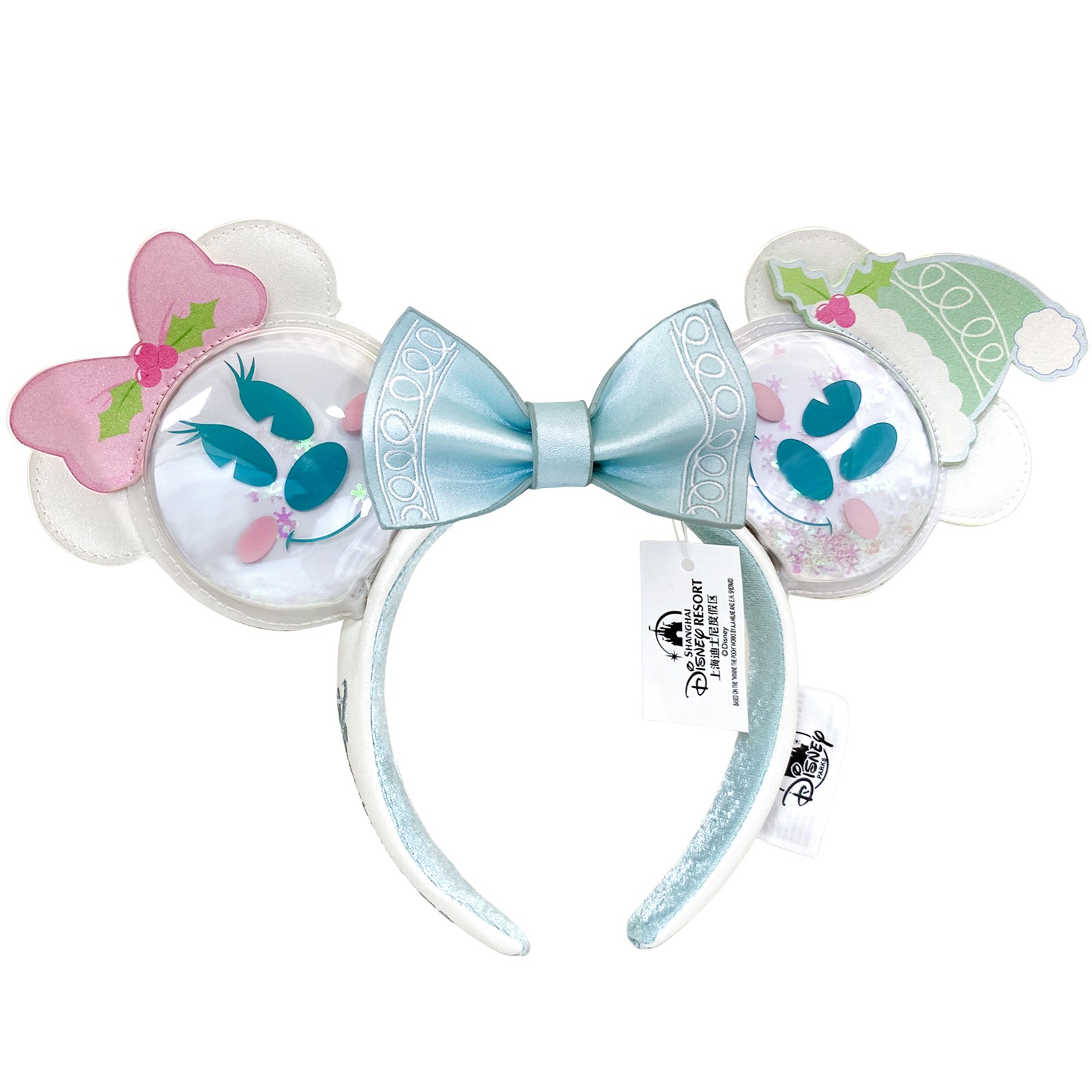 224 Styles Disney- Parks Loungefly Magical Bow Sequin Minnie Mouse Ears Headband
