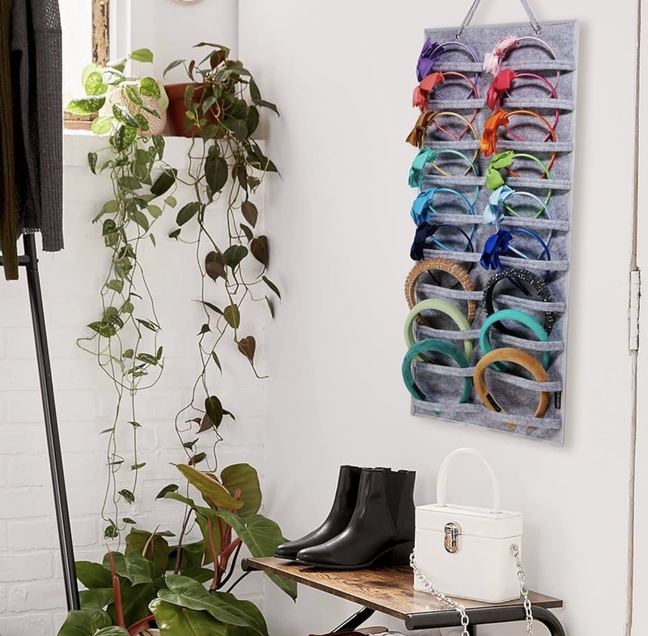 Headband Holder, Hanging Headband Organizer for Women’s/Girl’s A0197
