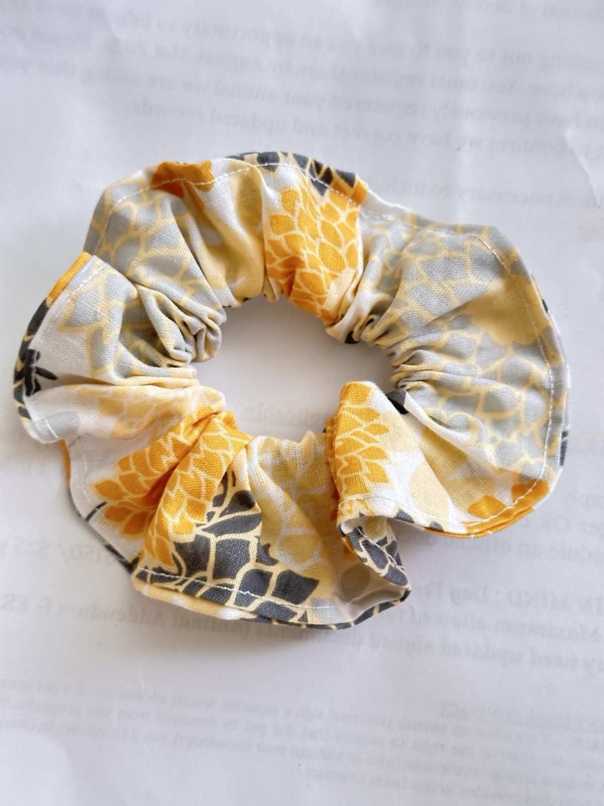 Handmade Flowers Hair Scrunchies