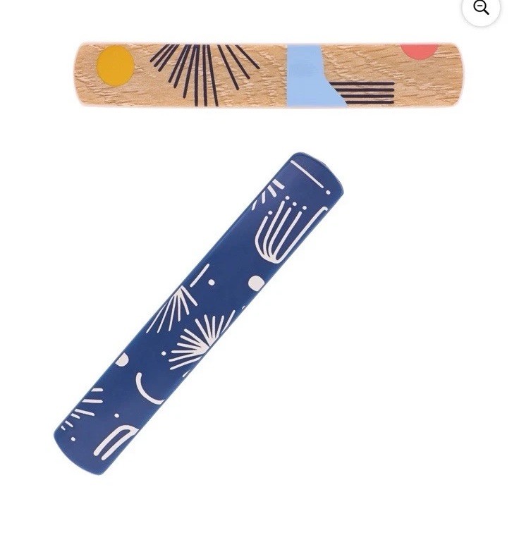 Goody Tru x Hola Lou Collab Stay Tight Autoclasp Barrettes, 2 Ct, New, Free Ship