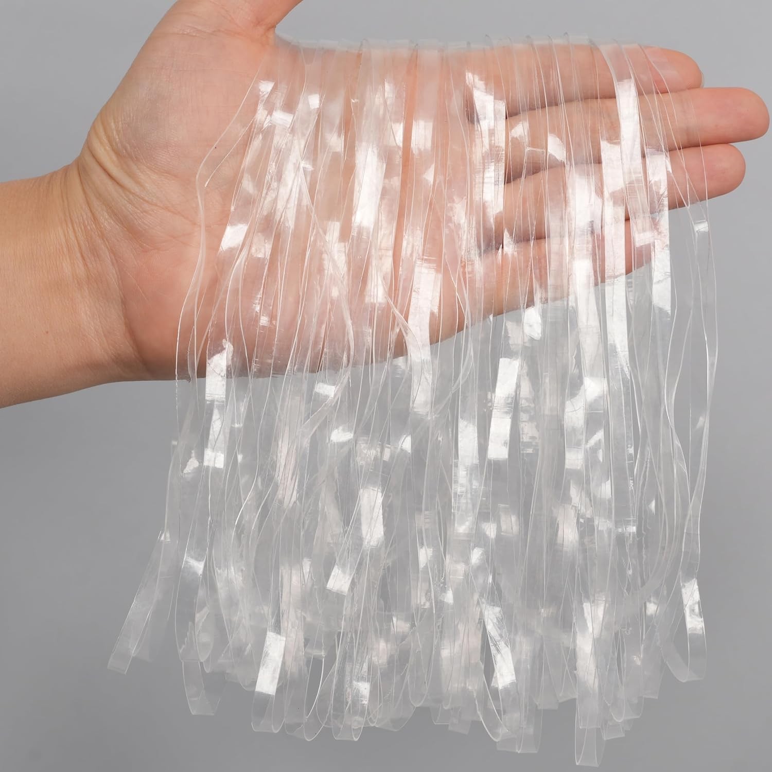 Rubber Bands Large 8inx0.2in Clear Rubber Band 50Pcs Balloon Arch Elastic Tying