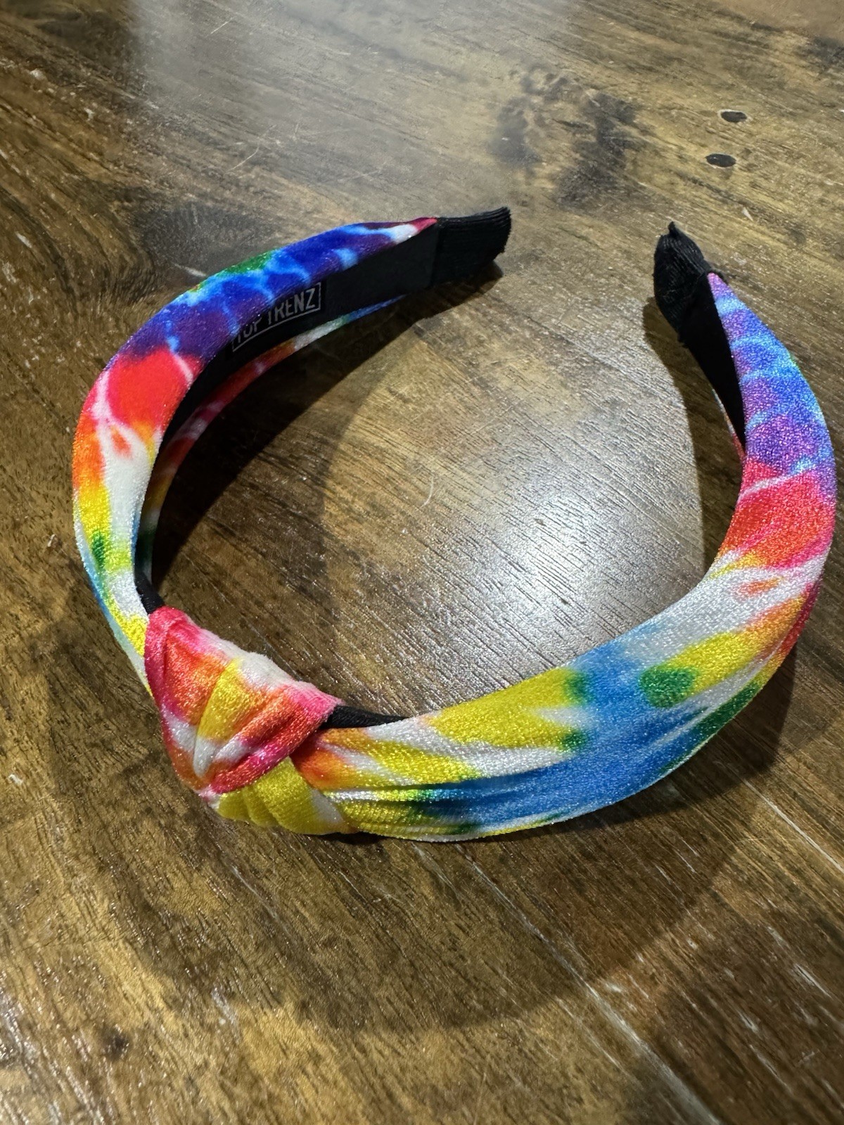 Lot – 5 Headbands Tie-Dye Knot, Bow, Rhinestone, Flower, Pom Pom girls/pre Teens