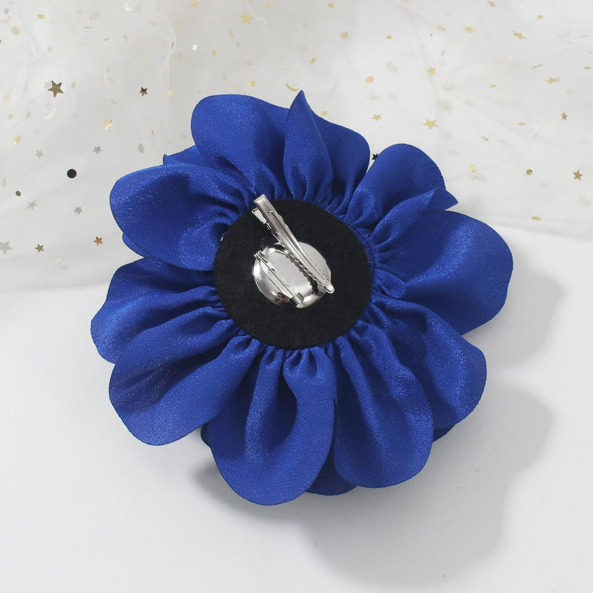 Large Rose Flower Brooches and Pins for Women | Rose Flower Hair Clips for Women