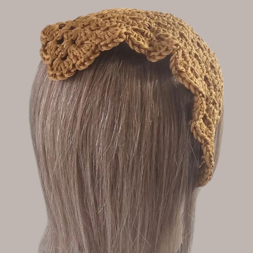 🌿 Handmade Crochet Bandana 🌿