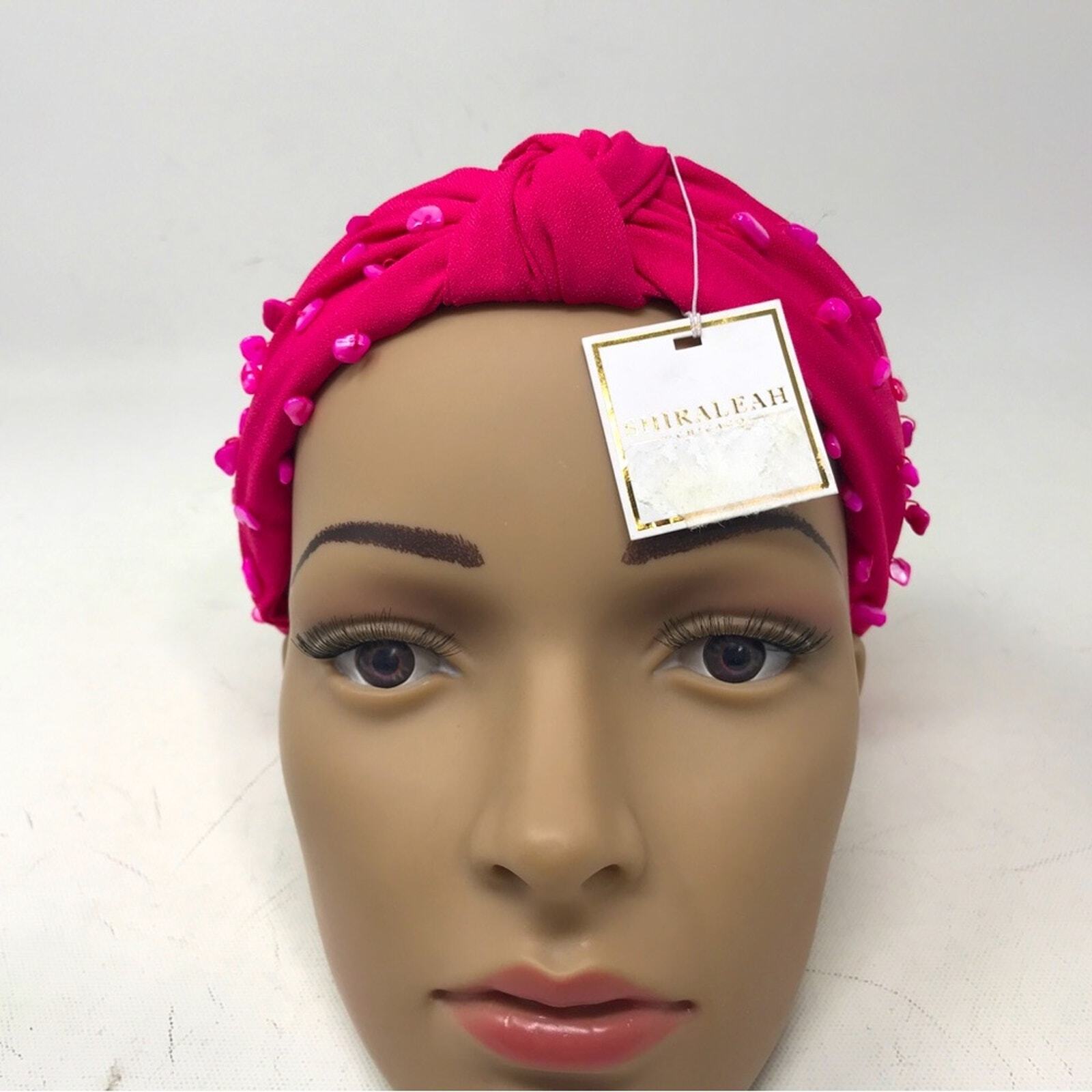 Shiraleah Chicago Knotted Stone Embellished Headband, OS – Pink