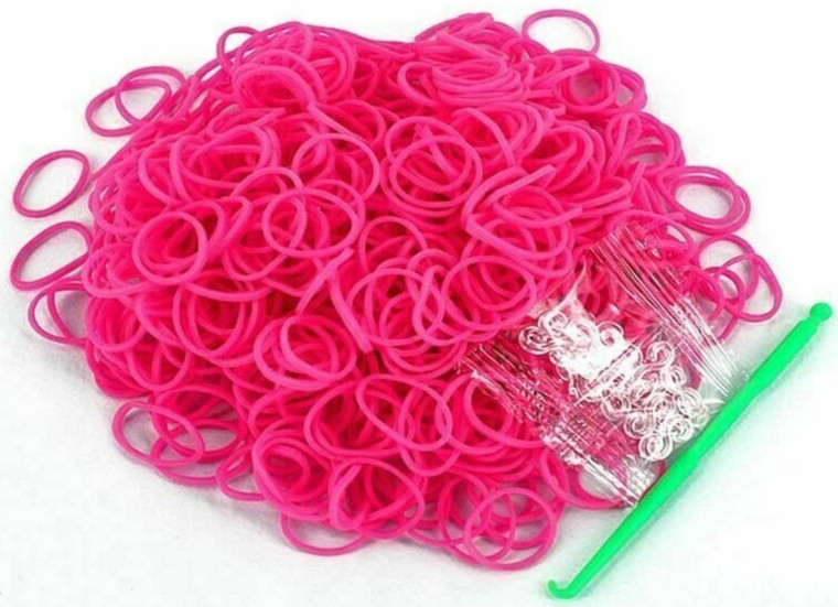 1200 x Hair Mini Elastic Rubber Bands Braiding Colorful Ponytail