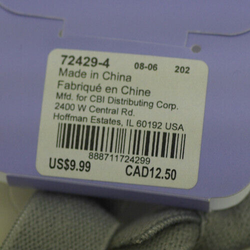 ICING Gray Knotted Headband & Clare’s Gray & Yellow Beaded Band Hair Ties 2 Pack