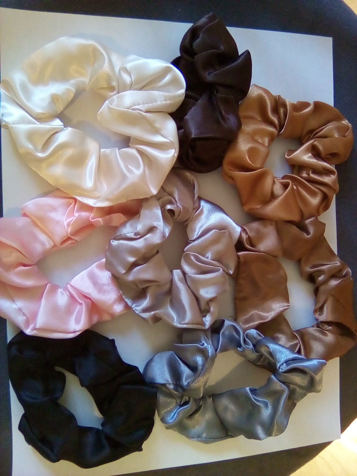 8pc Hair Scrunchies