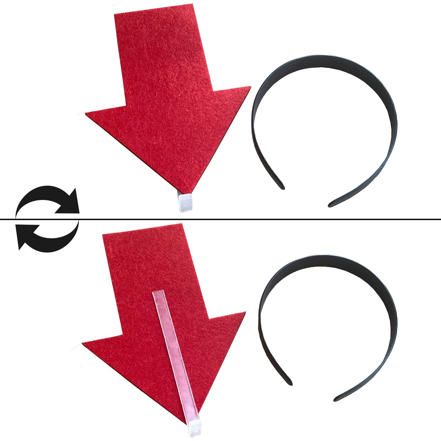 2Pcs Arrow Headband | New Creative Symbol Headband | Party Festival Parade Conce