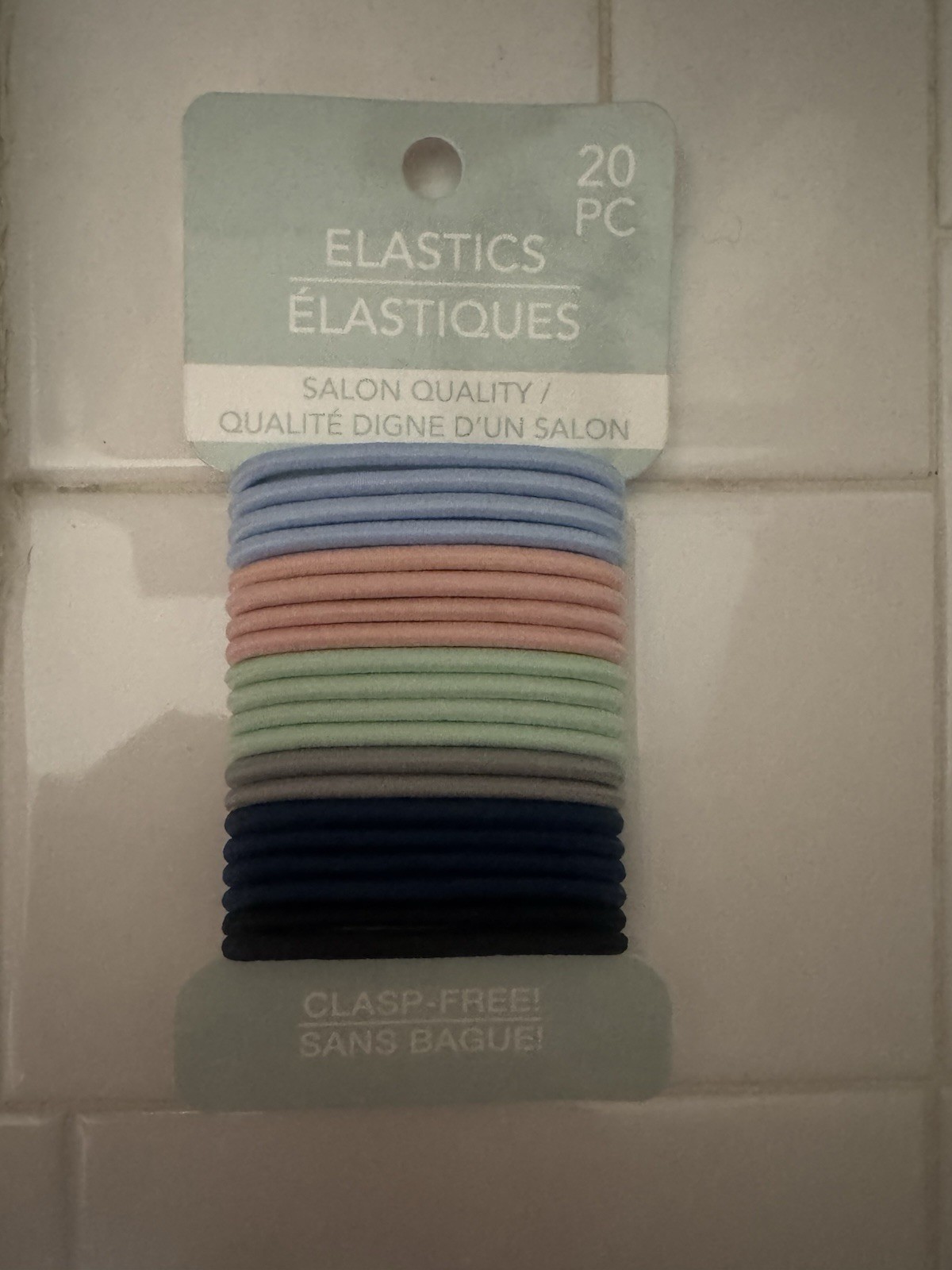 Unbranded Hair Elastic Ties 20 Pieces – Pastels