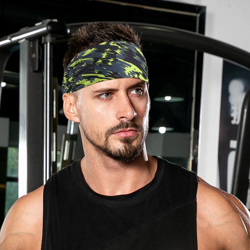 Sports Headband Sweatbands Running Gym Workout Fitness Hairband for Men Women