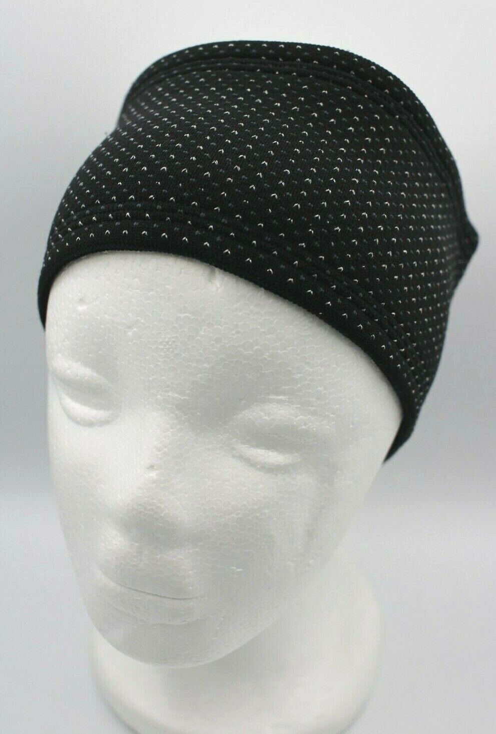 Nike Reflective Wide Headband Black/Silver OSFM Unisex Adult