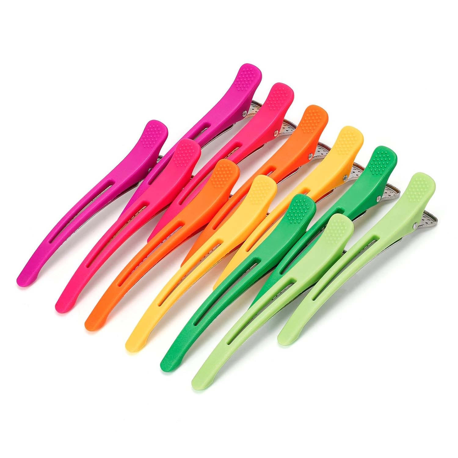 12PCS Hair Clips for Styling – No Crease Hair Clips for Women – Non Slip Duck Bi