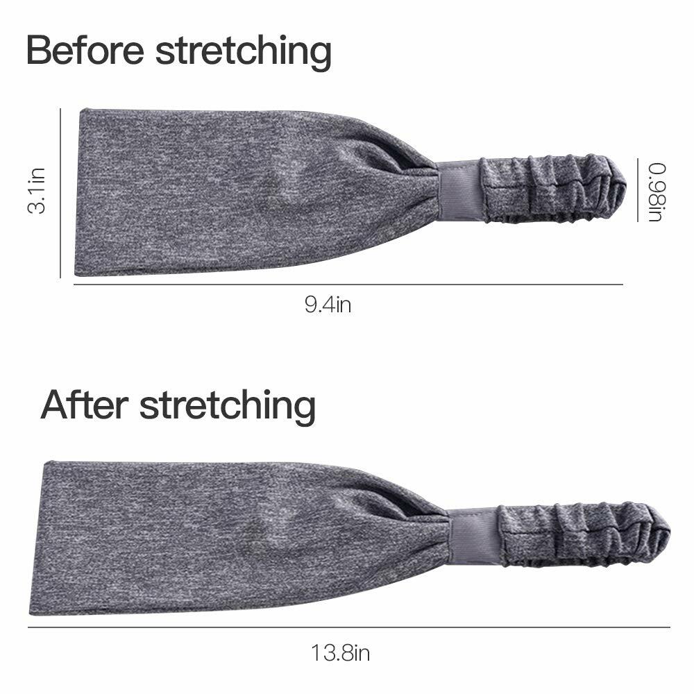 Sports Headband for Men Women Yoga Running Fitness Moisture Wicking Sweatband