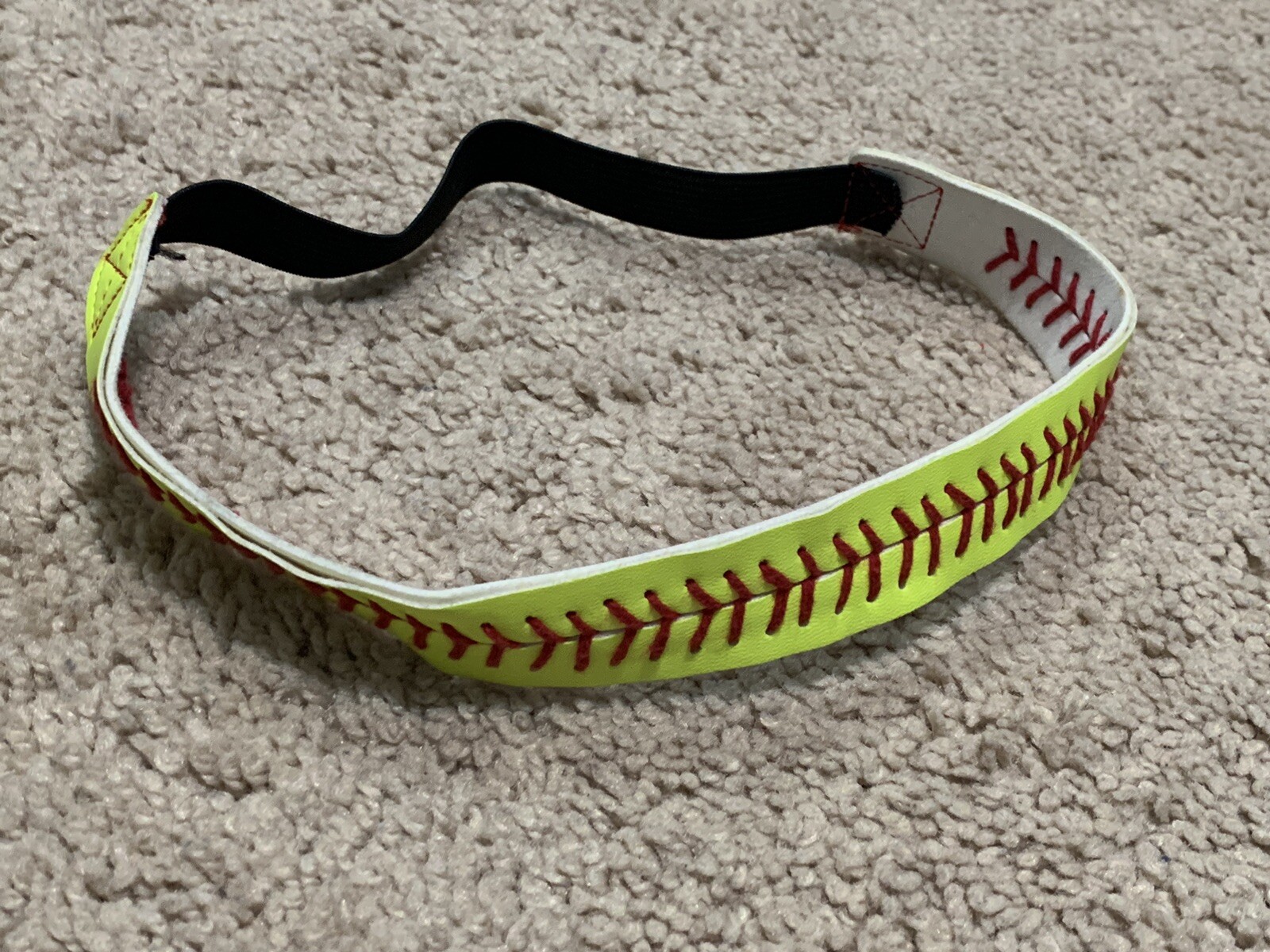 Softball Accessory Set of 2 Hair Band & Keychain New Without Tags