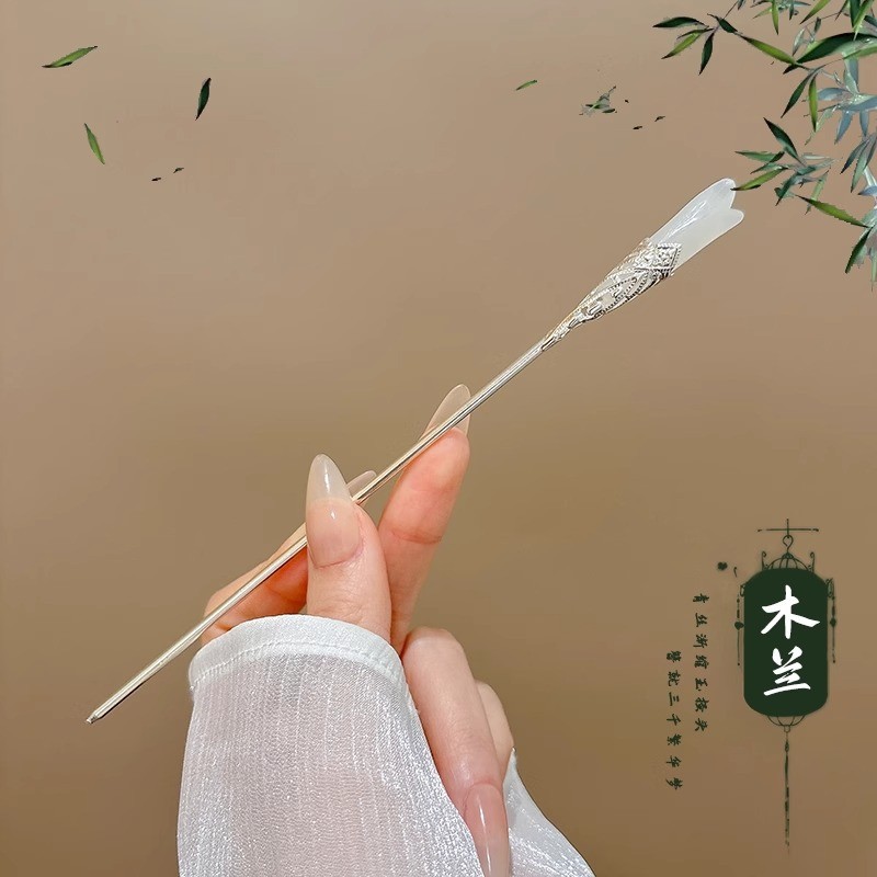 5pcs Chinese Style Hairpin Vintage Hair Stick for Women Asian Special Occasion