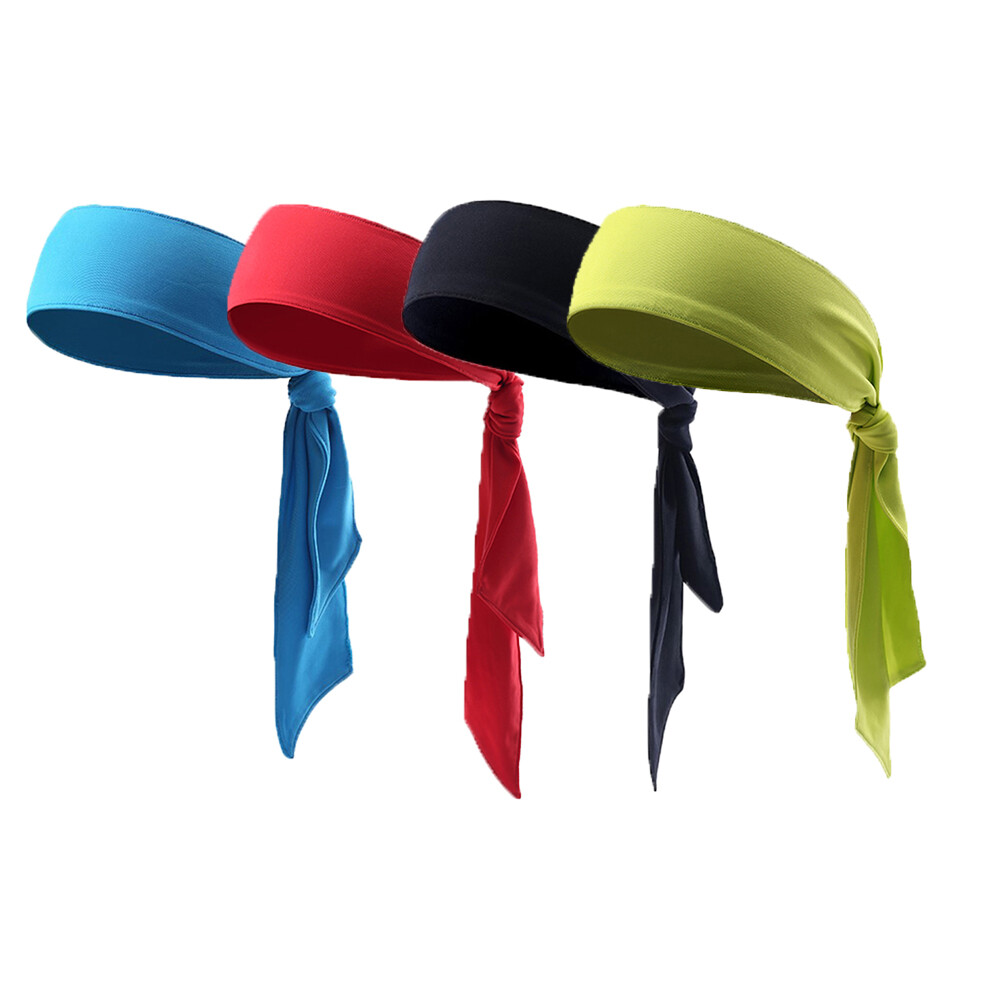 Sports Stretch Head Headband Outdoor Basketball Running Sweatband Bandana Adults