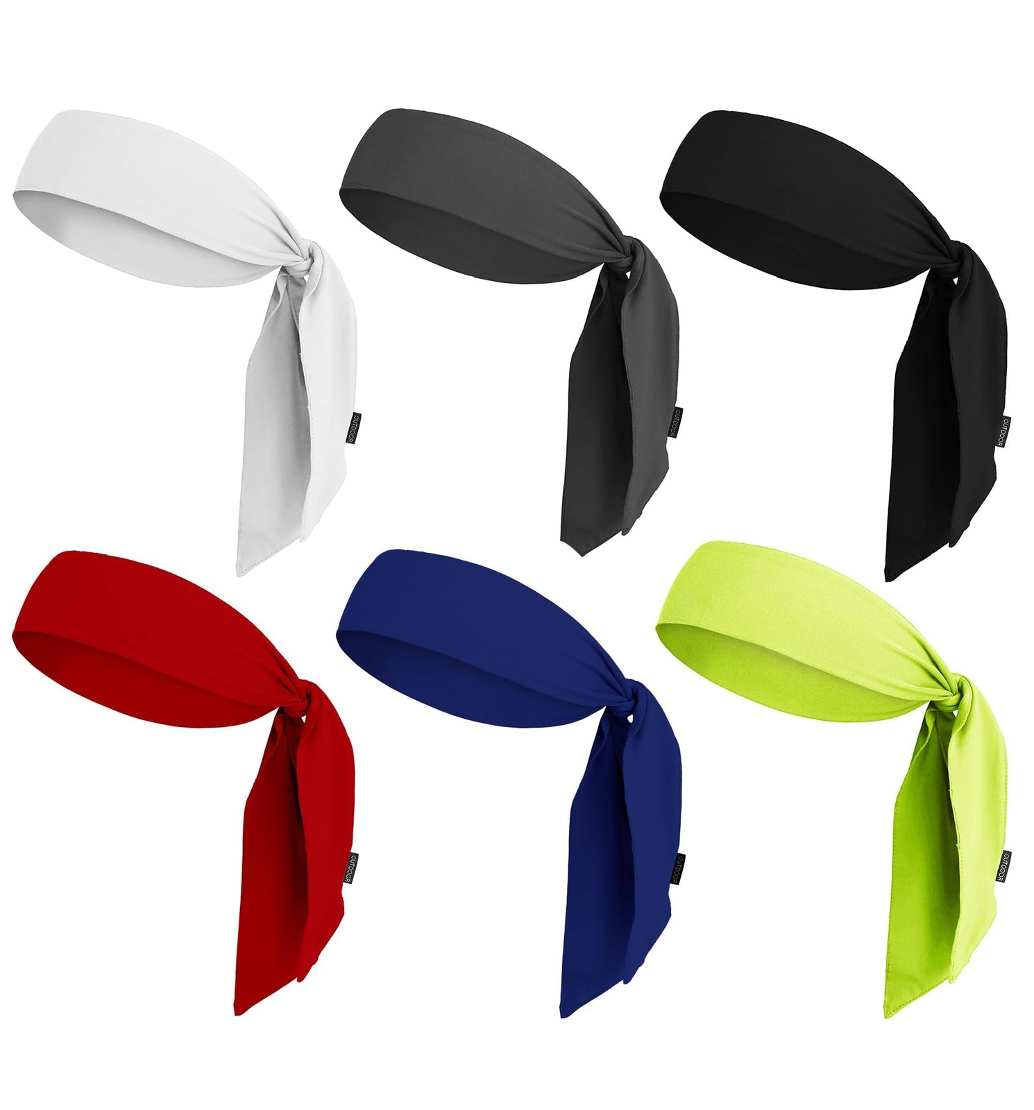 Tie Headband for Women and Men – Tennis Headband for Women, Sweat Band for Wo…
