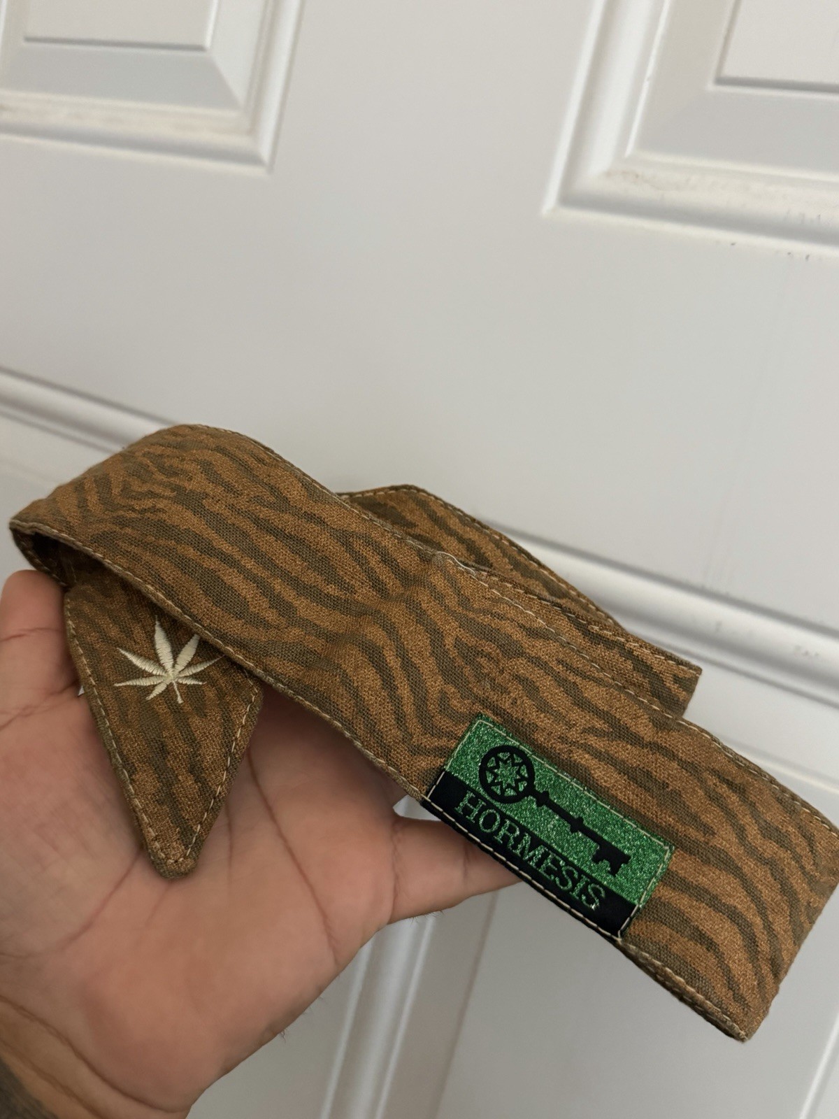 HORMESIS The Weed Tiger Series Indica Headband Brown/Black/Green 43/160