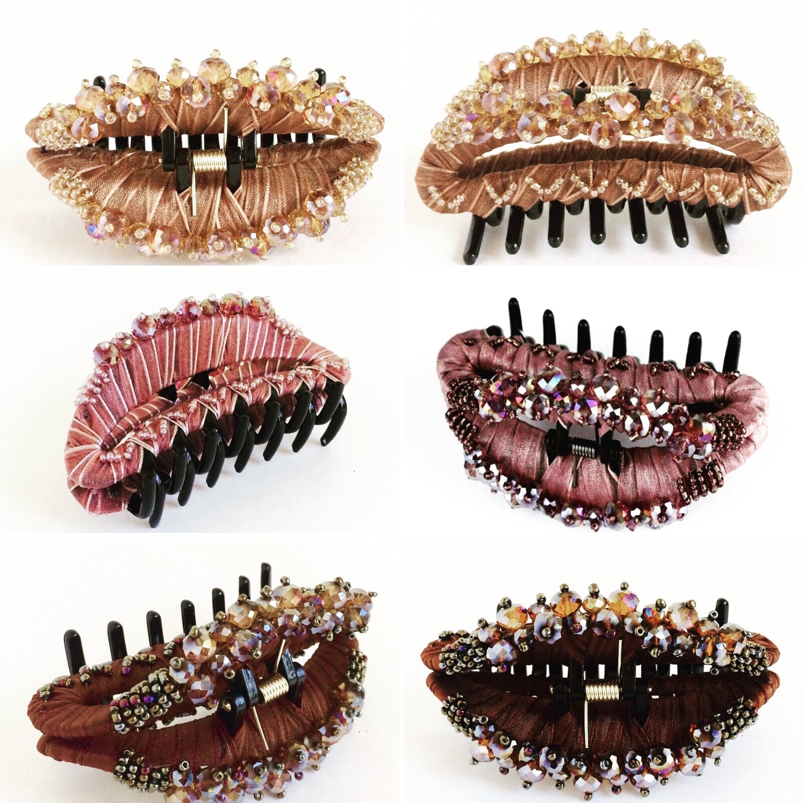 3 NEW COLORS! LARGE STRONG PLASTIC HAIR CLAW CLIPS, NO SLIP, HIGH QUALITY!
