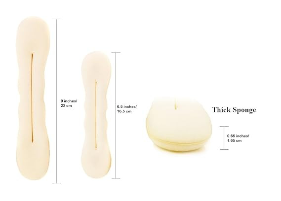 4Pcs Hair Donut Bun Maker Magic Styling French Chignon Ballet Sock DIY Tool