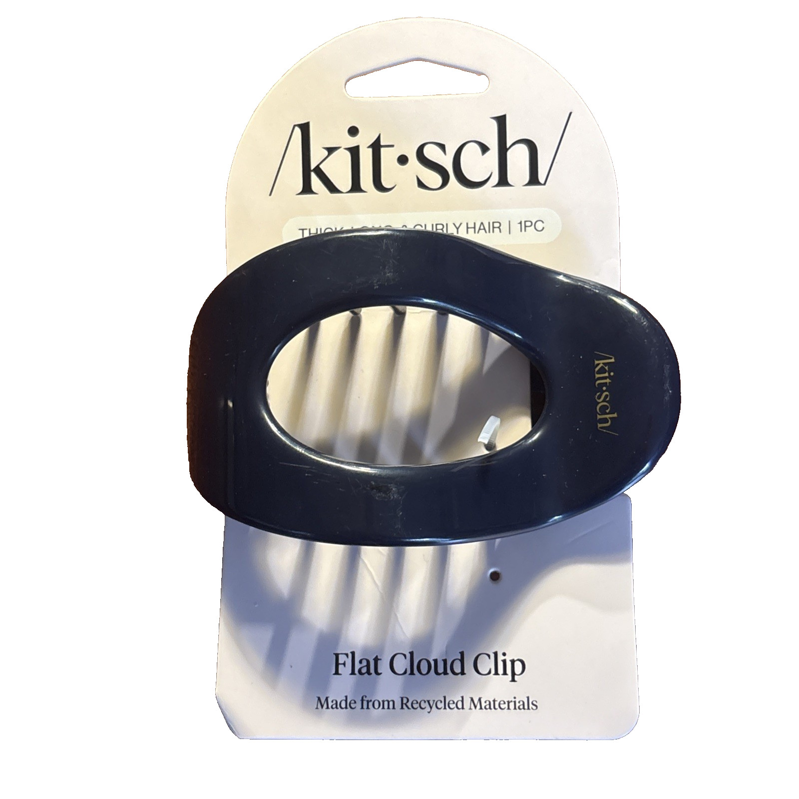 Kitsch Flat Cloud Clip Large Blue Orchid Hair Clip Thick Long Curly Hair New