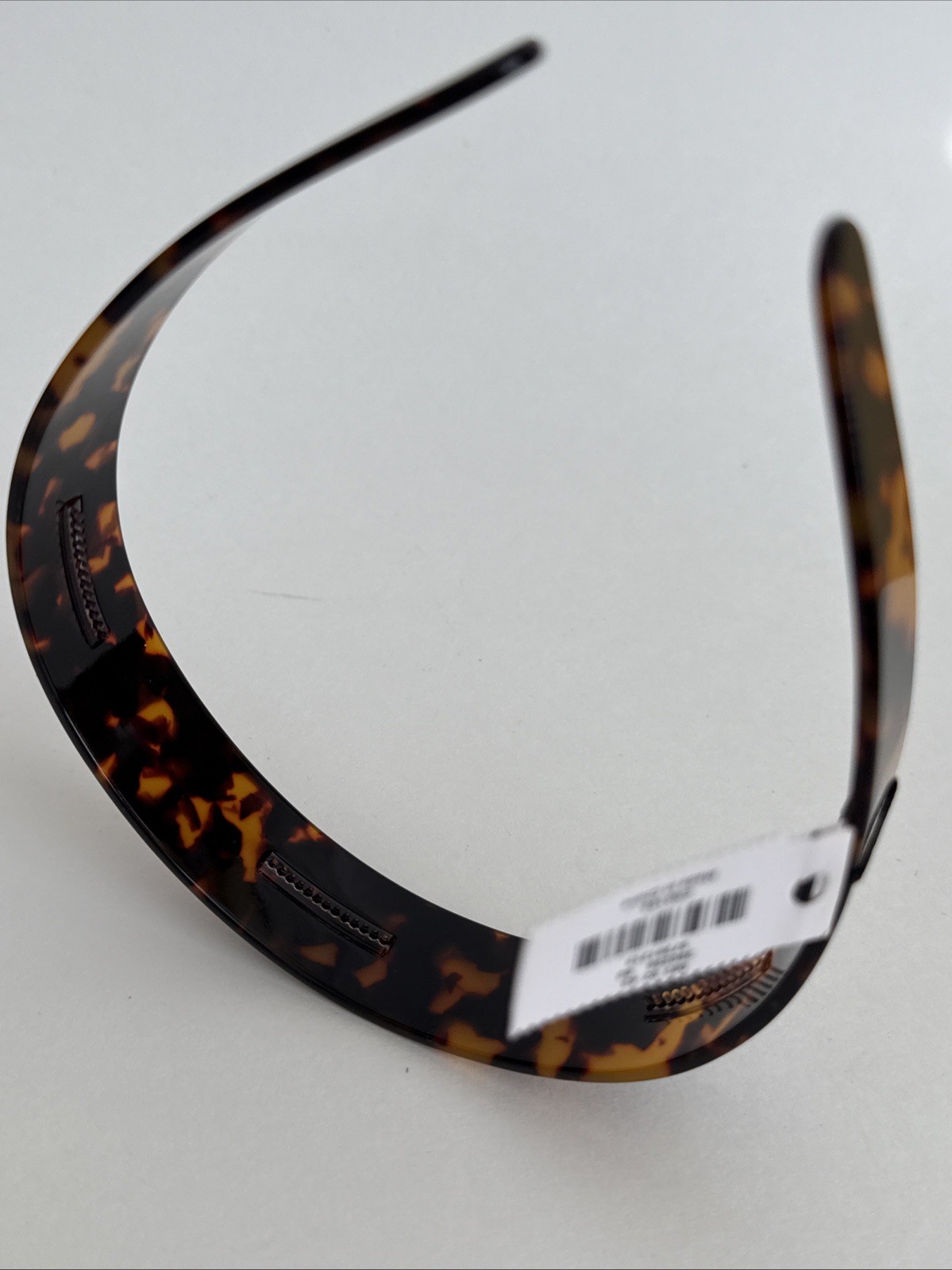Tortoise Shell Headband 1 Inch Wide Acetate CBK Style