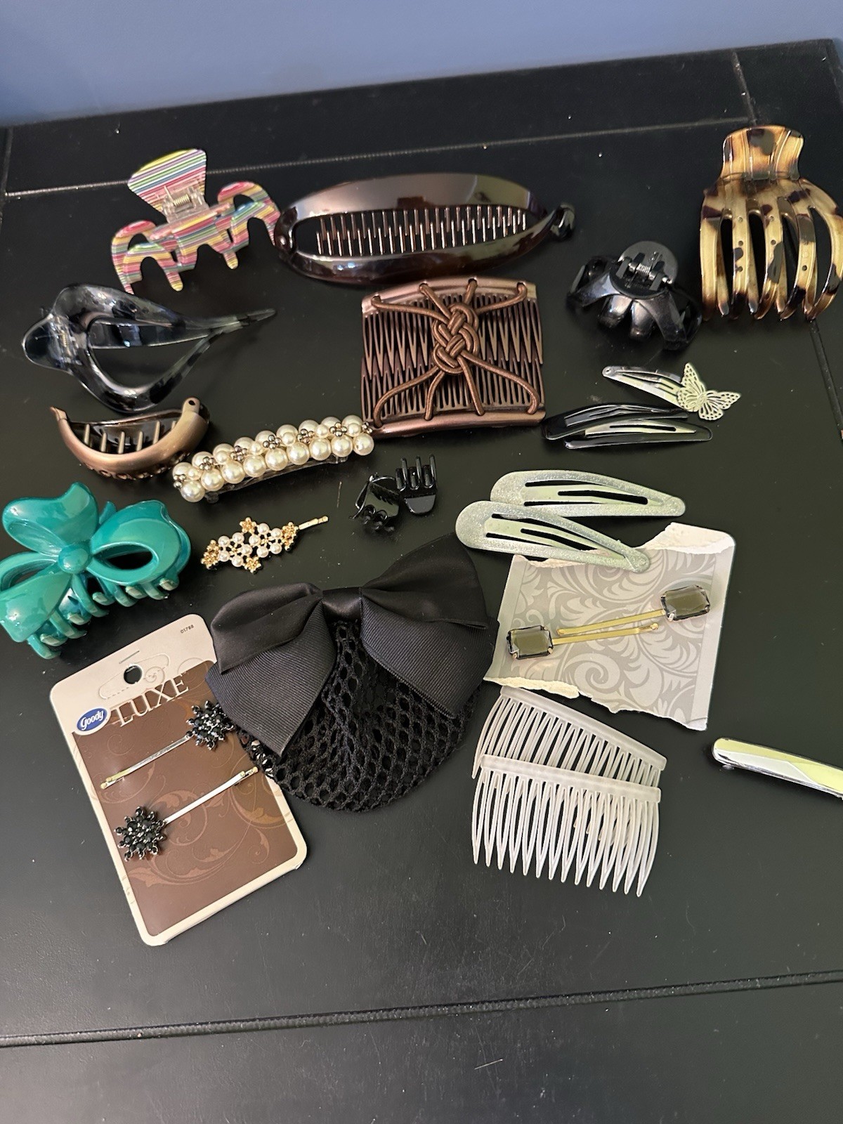 Vintage To Now Hair Accessories Barrettes Clips Assortment Mixed Lot 20