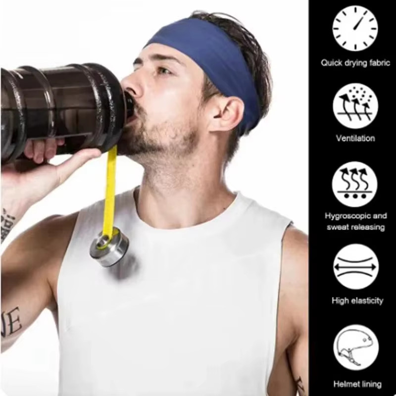 Sports Headband, Cycling/Yoga/Running/Fitness/Tennis/Yoga/Gym for Men and WomenS