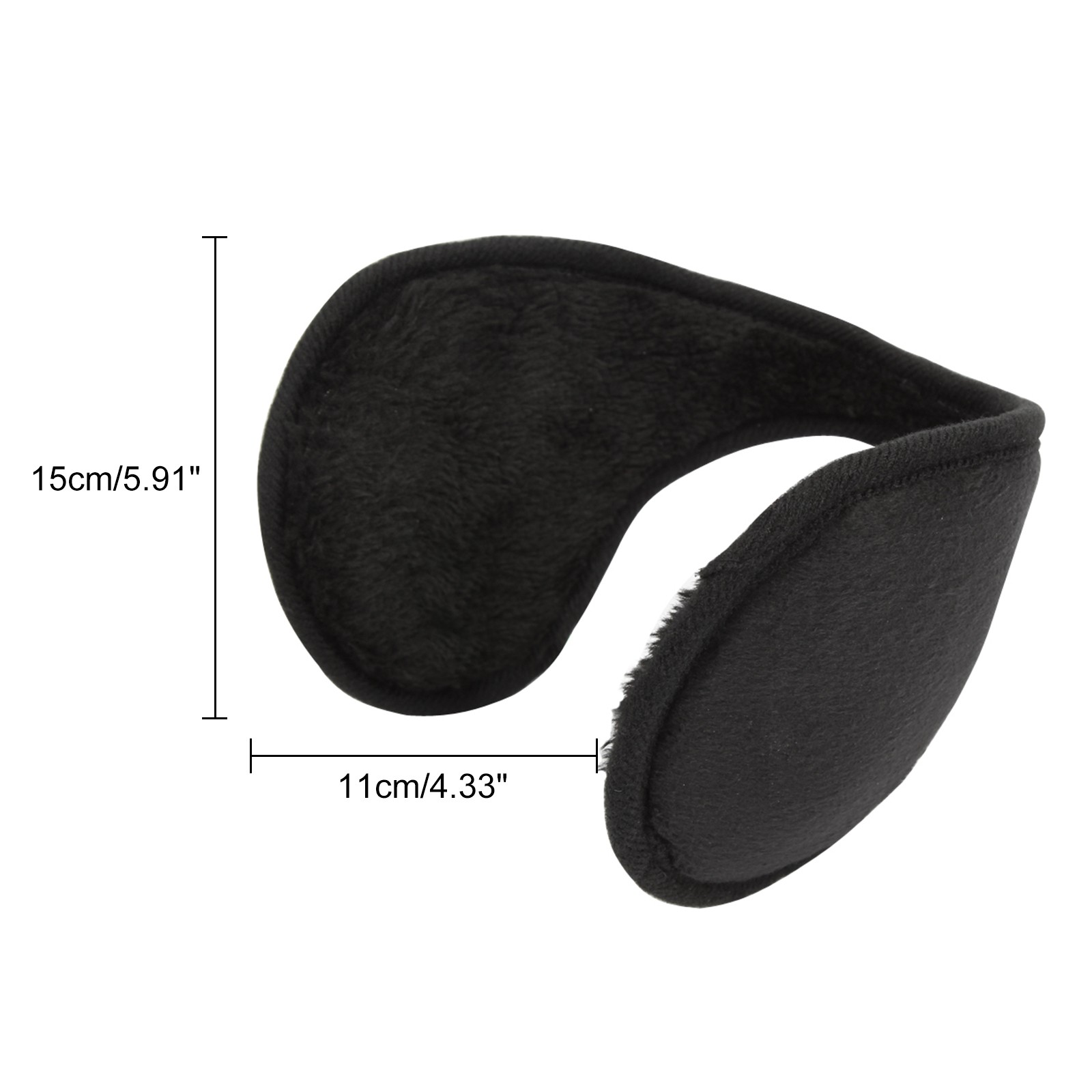 4 Packs Ear Muffs Winter Ear warmers Earwarmer Mens Womens Behind the Head Band