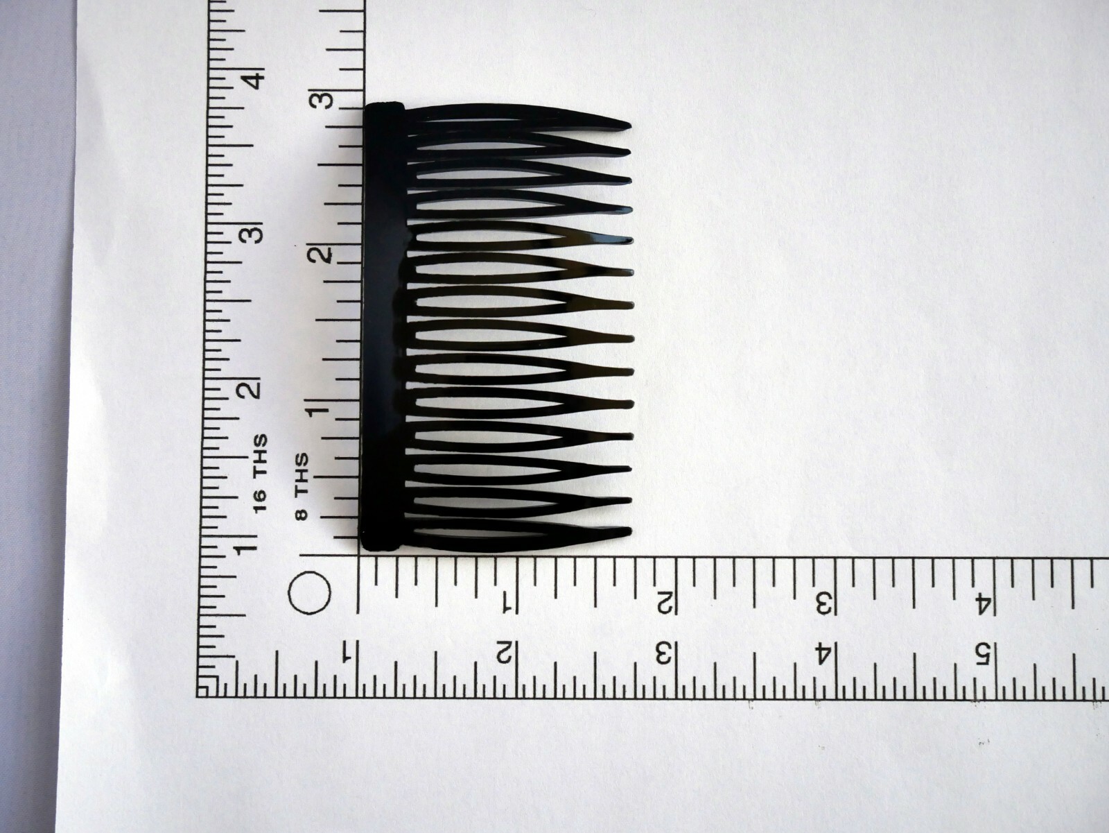 4 Combs x Good Hair Days 2 7/8″ Black Side comb hair comb Made in USA 42201
