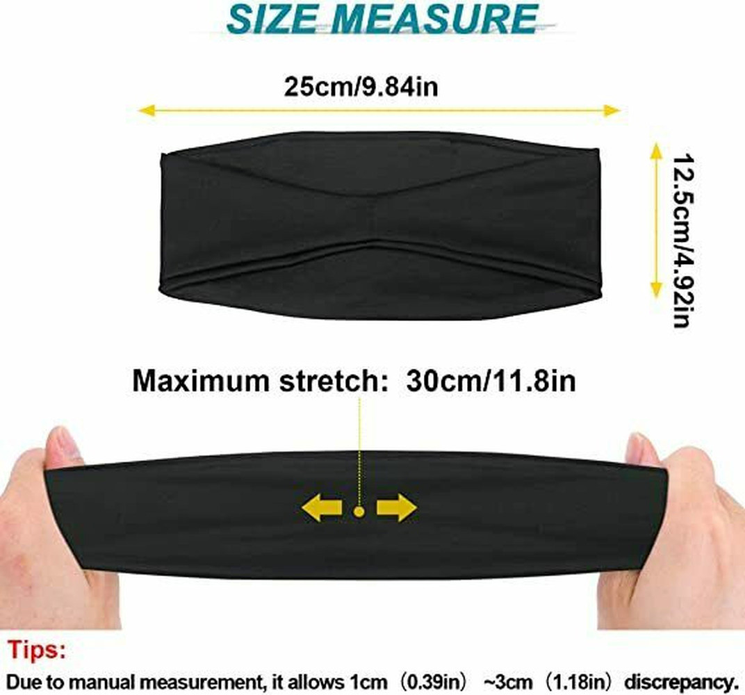 Sweatband Head Band Sweat Headband Gym Workout Sports Sweatbands for Men Women