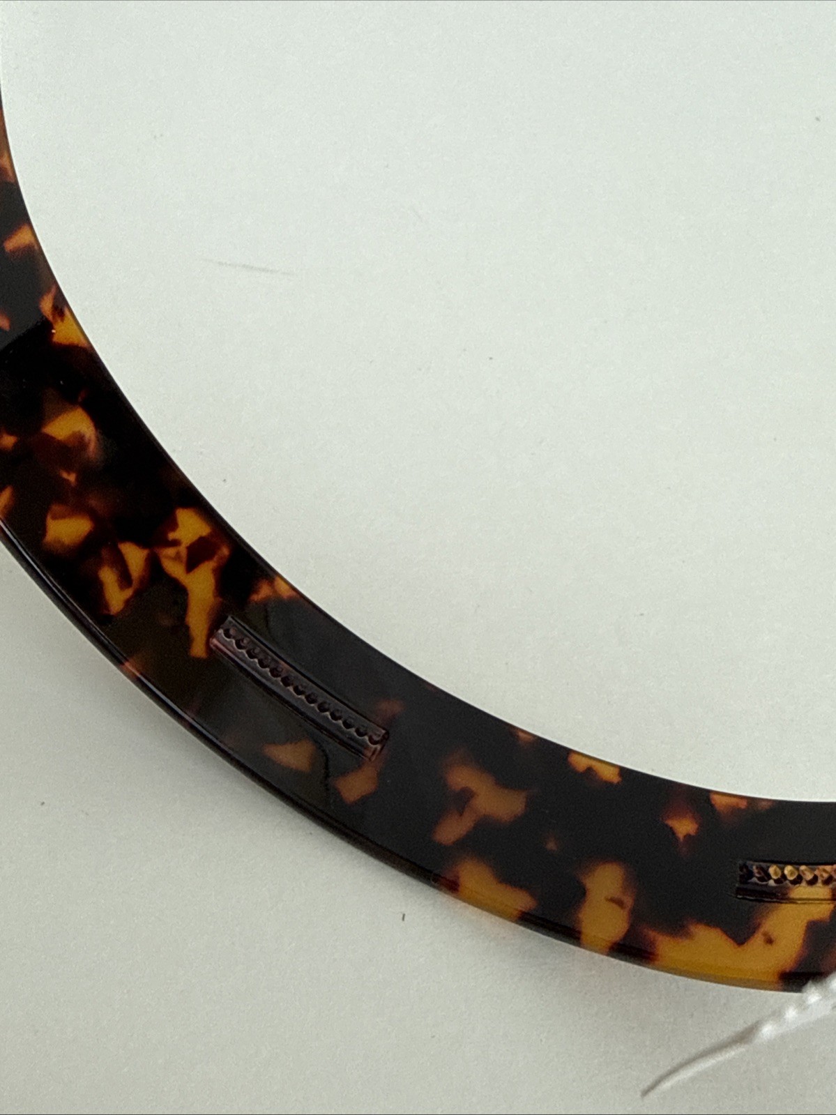 Tortoise Shell Headband 1 Inch Wide Acetate CBK Style
