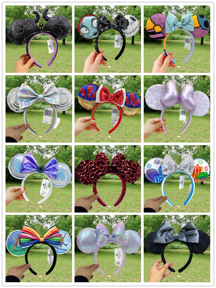 220 Styles Rare Disney Parks Mickey Magical Bow Minnie Mouse Ears Headband 2025