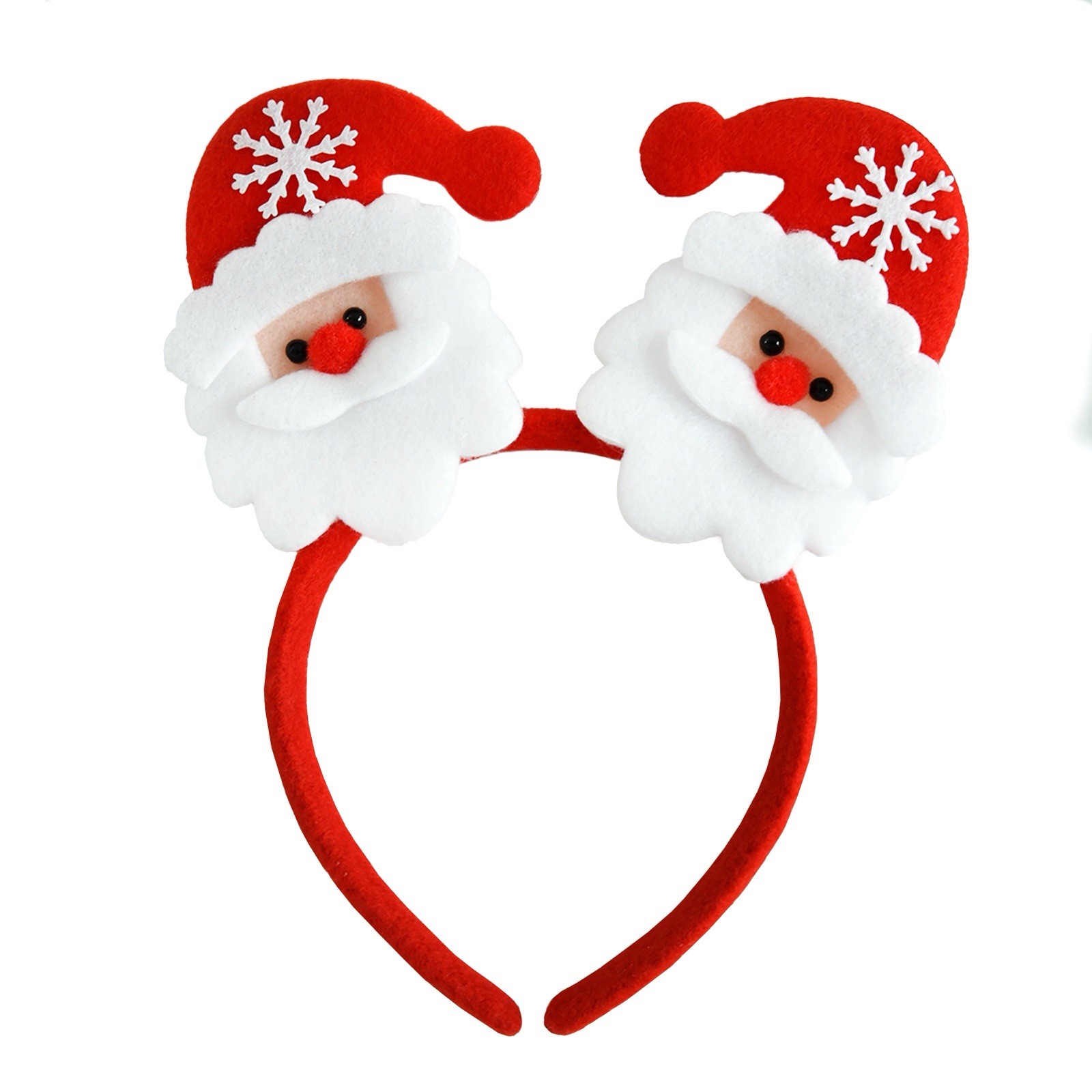 Santa Claus Headband | Christmas Headwear Christmas Headband Stocking Stuffer