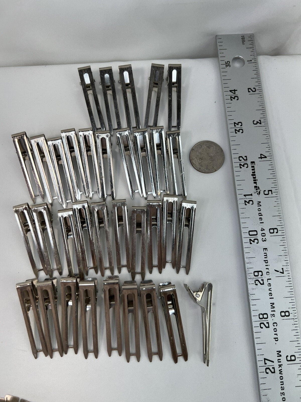 109 Pcs Multiple Style Prong Clips Hair Clips Hairdressing Curl Crafting