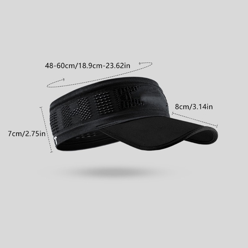 Man Women Light Training Headwear High Resistances Fitness Strap Hat