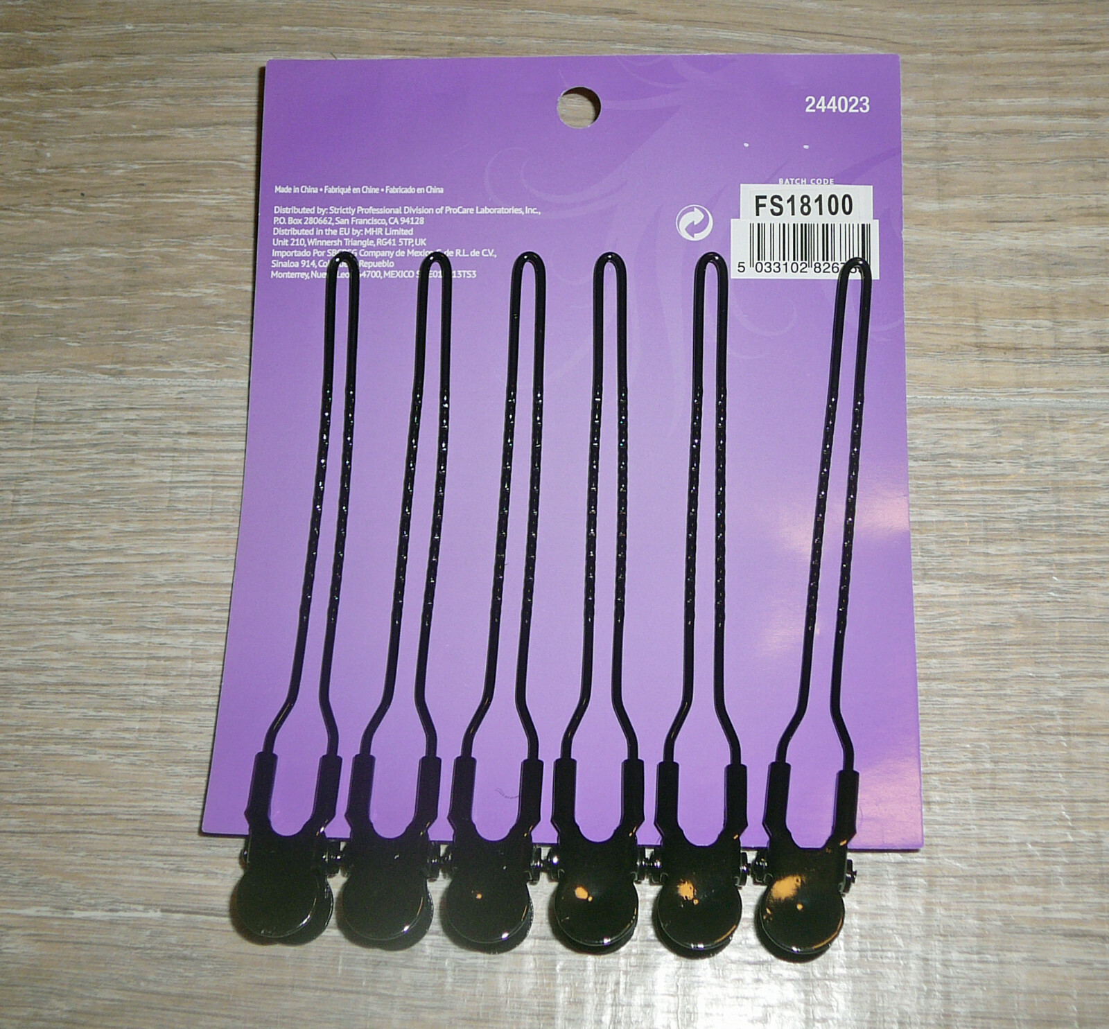 Lot Professional Extra Strength Control Clips Hair Cutting Section Duckbill Long