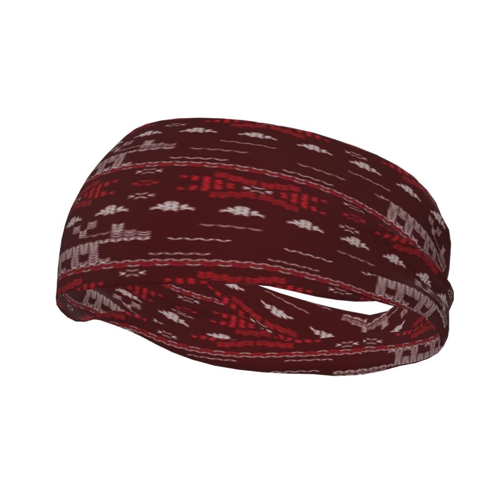 Native American Southwestern Navajo Art Sports Fitness Headband, Sweat Resist…