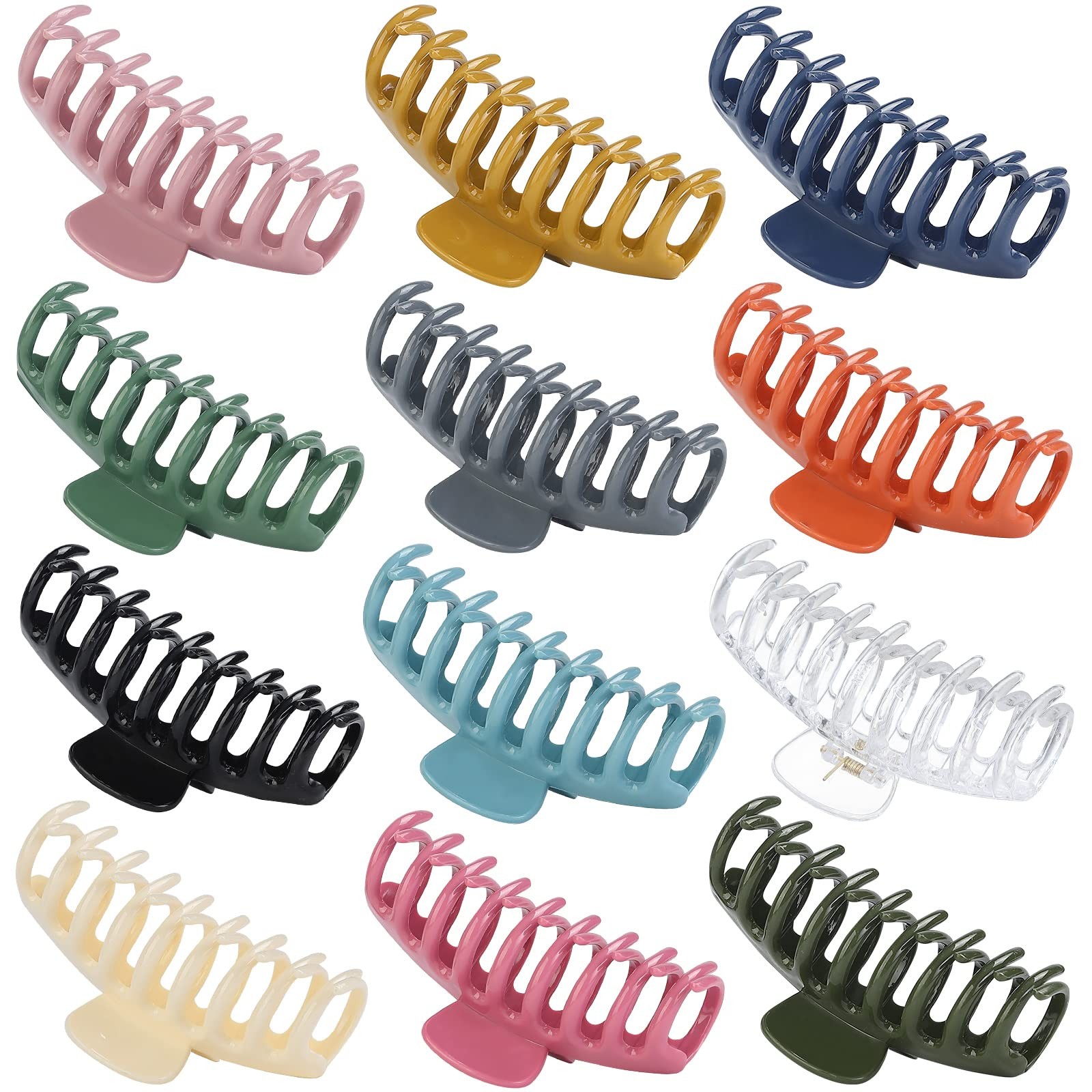 12 Count (Pack of 1), [‘blue’, ‘dark blue’, ‘gray’, ‘green’, ‘orange’, ‘white’]