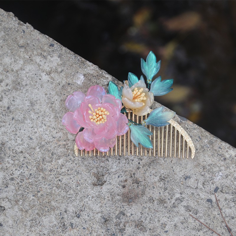 Hair Comb Ancient Style Hanfu Accessory New Chinese Qipao Updo Pin