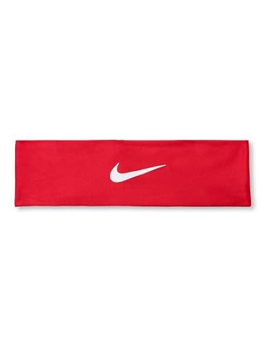 NIKE Dri-Fit Fury Classic Headband University Red/White BN3050-681　Japan