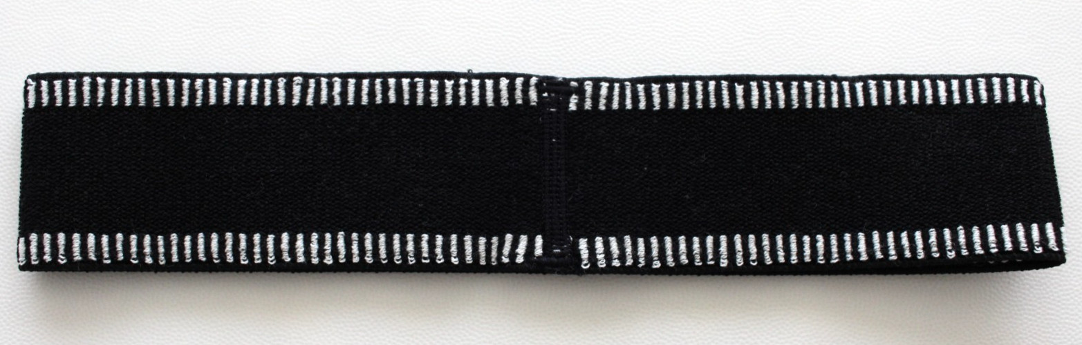 Nike Sport Elastic Headband Adult Unisex Black/LT Iron Ore